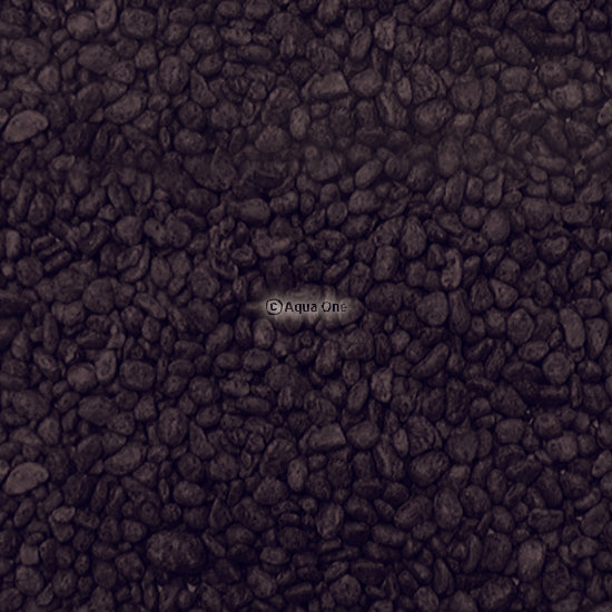 Aqua One - Gravel Black 2kg (7mm)