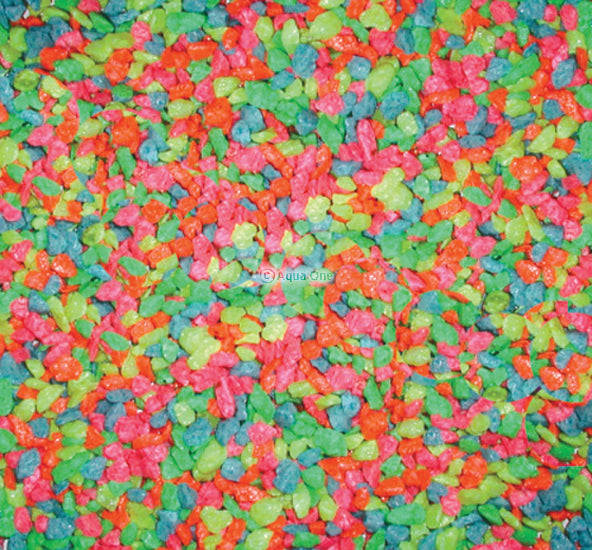 Aqua One - Gravel Neon 2kg (4-6mm)