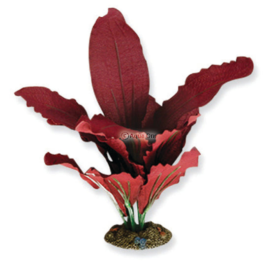 Aqua One Silk Plant Amazon Red