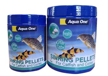 Catfish / Cory bottom feeder Sinking Pellets with Garlic