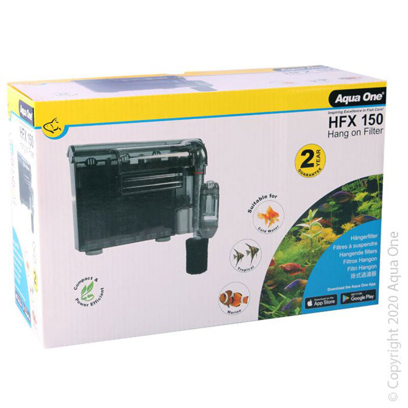 Aqua One Hang On Back Filter HFX 150