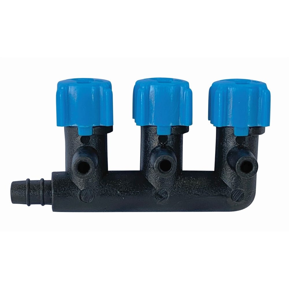 Aqua One Gang Valve 3 Way - Newlyn - pets - Aqua One - 9325136165791