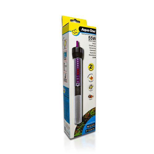Aqua One Glass FishTank Heater 25w (up to 25L) - Newlyn - pets - Aqua One - 9325136030006