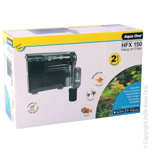 Aqua One Hang On Back Filter HFX 150 - Newlyn - pets - Aqua One - 9325136168556