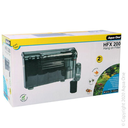 Aqua One Hang On Back Filter HFX 200 - Newlyn - pets - Aqua One - 9325136168563