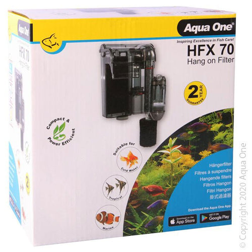 Aqua One Hang On Back Filter HFX 70 - Newlyn - pets - Aqua One - 9325136168532