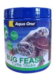 Bug Feast Turtle Sticks With Garlic - Newlyn - pets - Aqua One - 9325136188998
