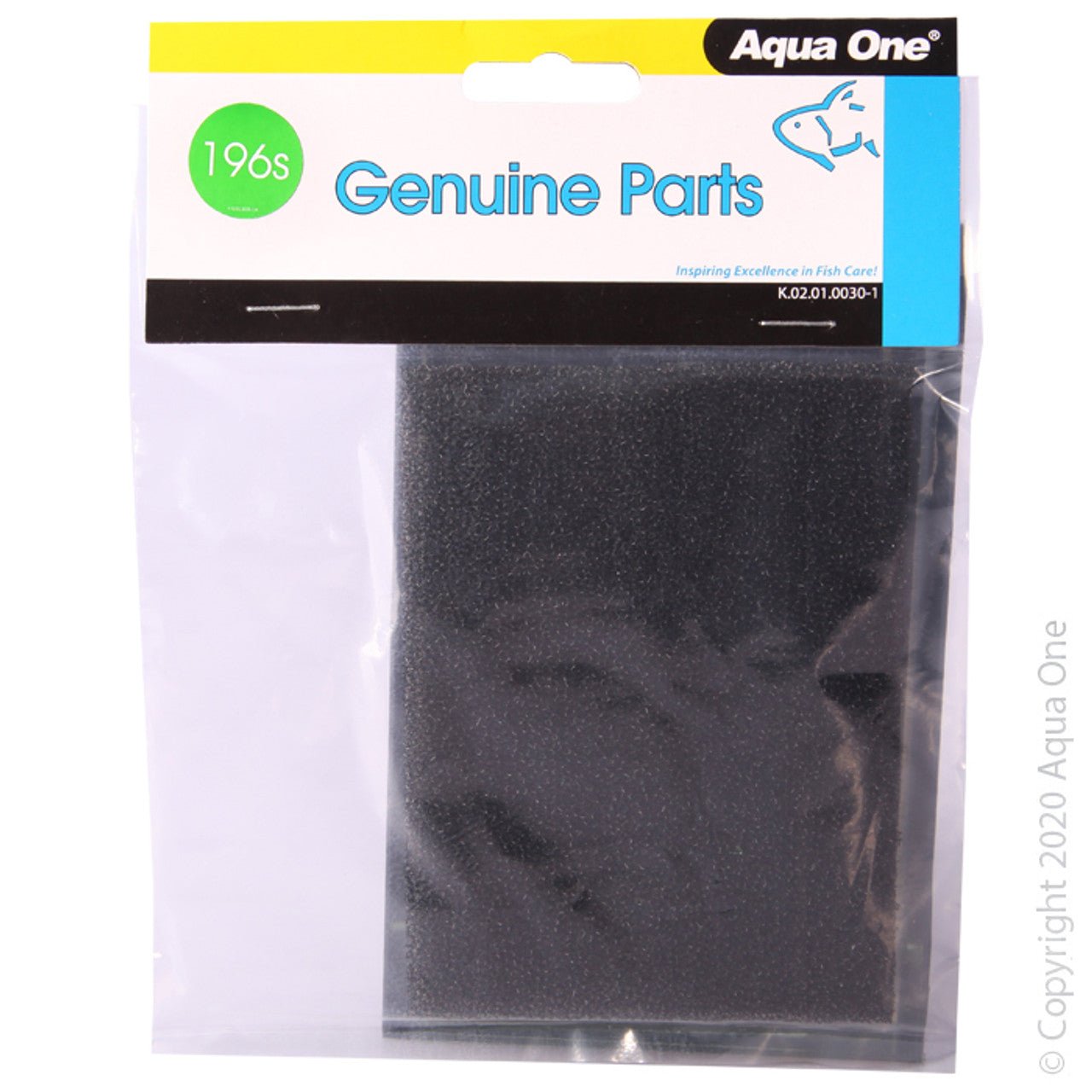 HFX 70, 100, 150, 200 Sponge (2pk) 196s (25196s) - Newlyn - pets - Aqua One - 9325136168594