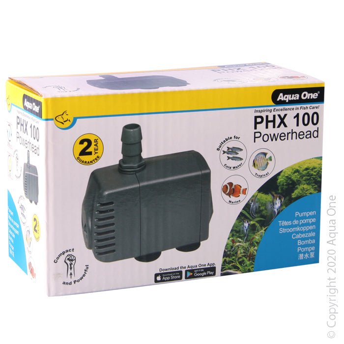 PHX 100 Powerhead 350L/HR - Newlyn - pets - Aqua One - 9325136168648