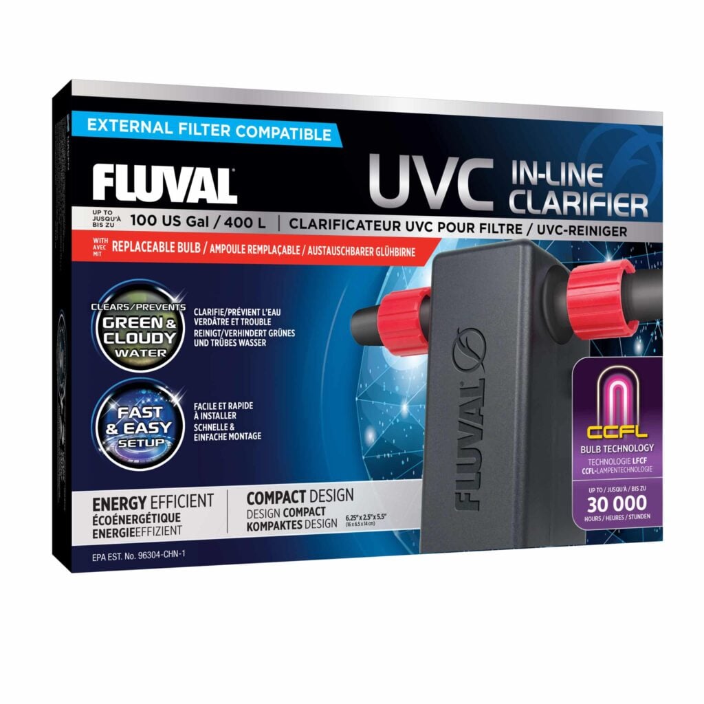 UVC In - Line Clarifier - Newlyn - pets - Fluval - 015561016087
