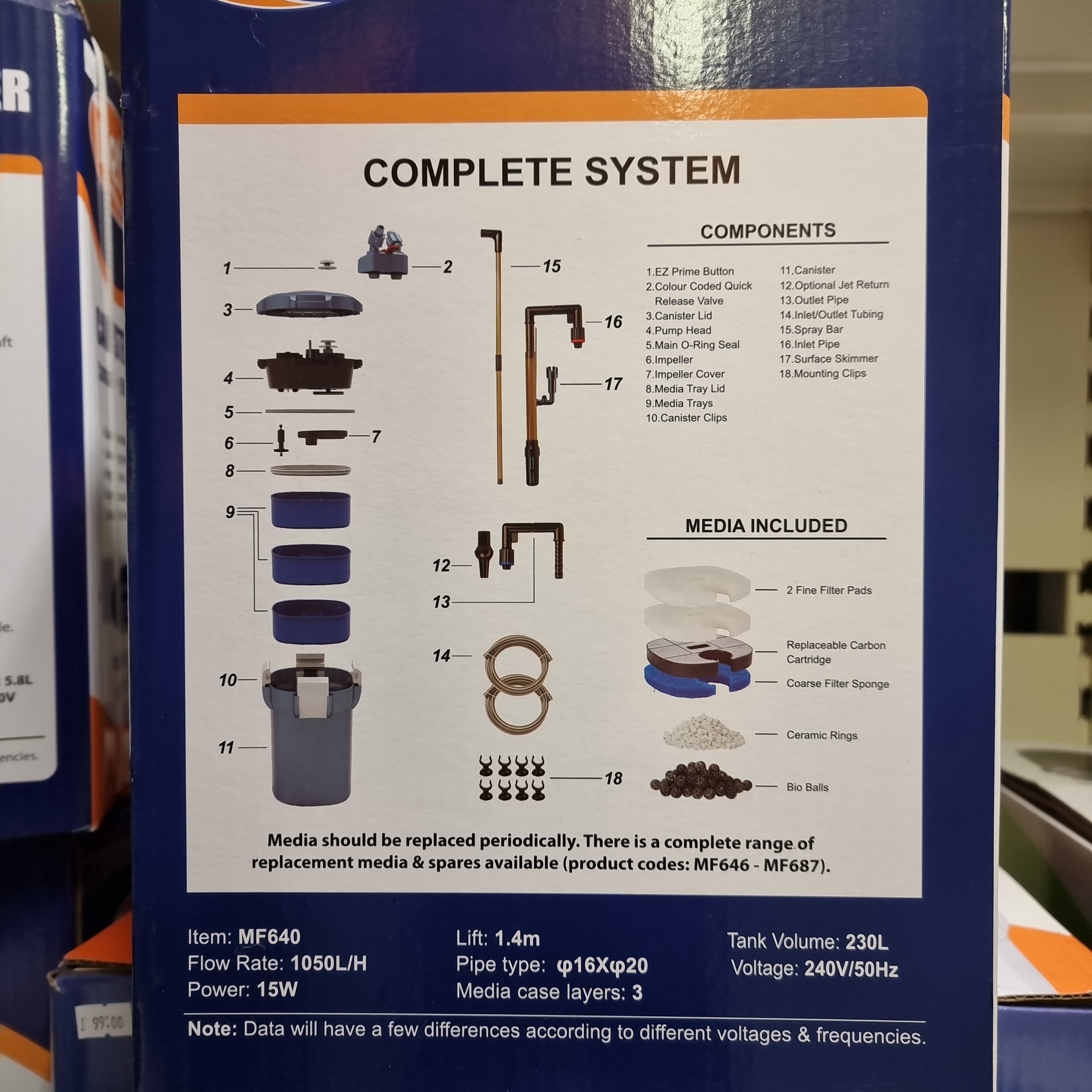 Betta Canister Filter