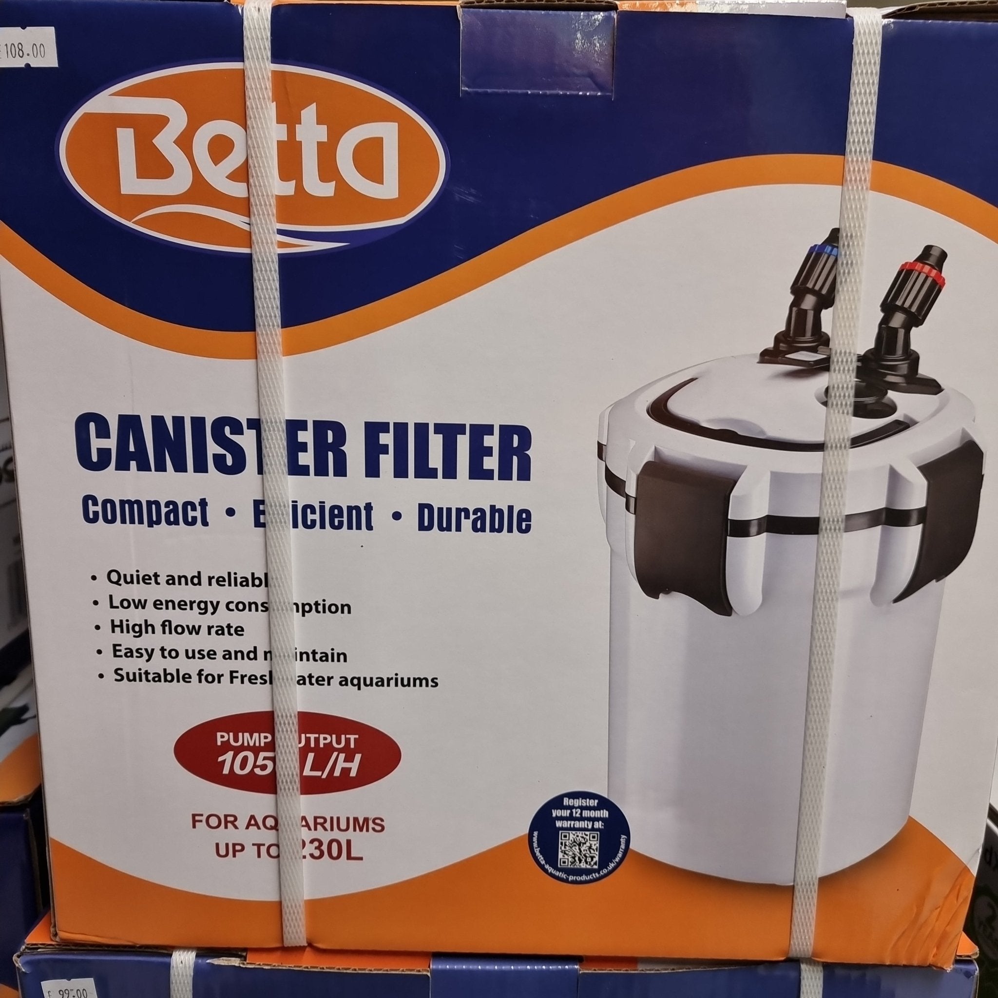 Betta Canister Filter - Newlyn - pets - Betta - 5031799506393