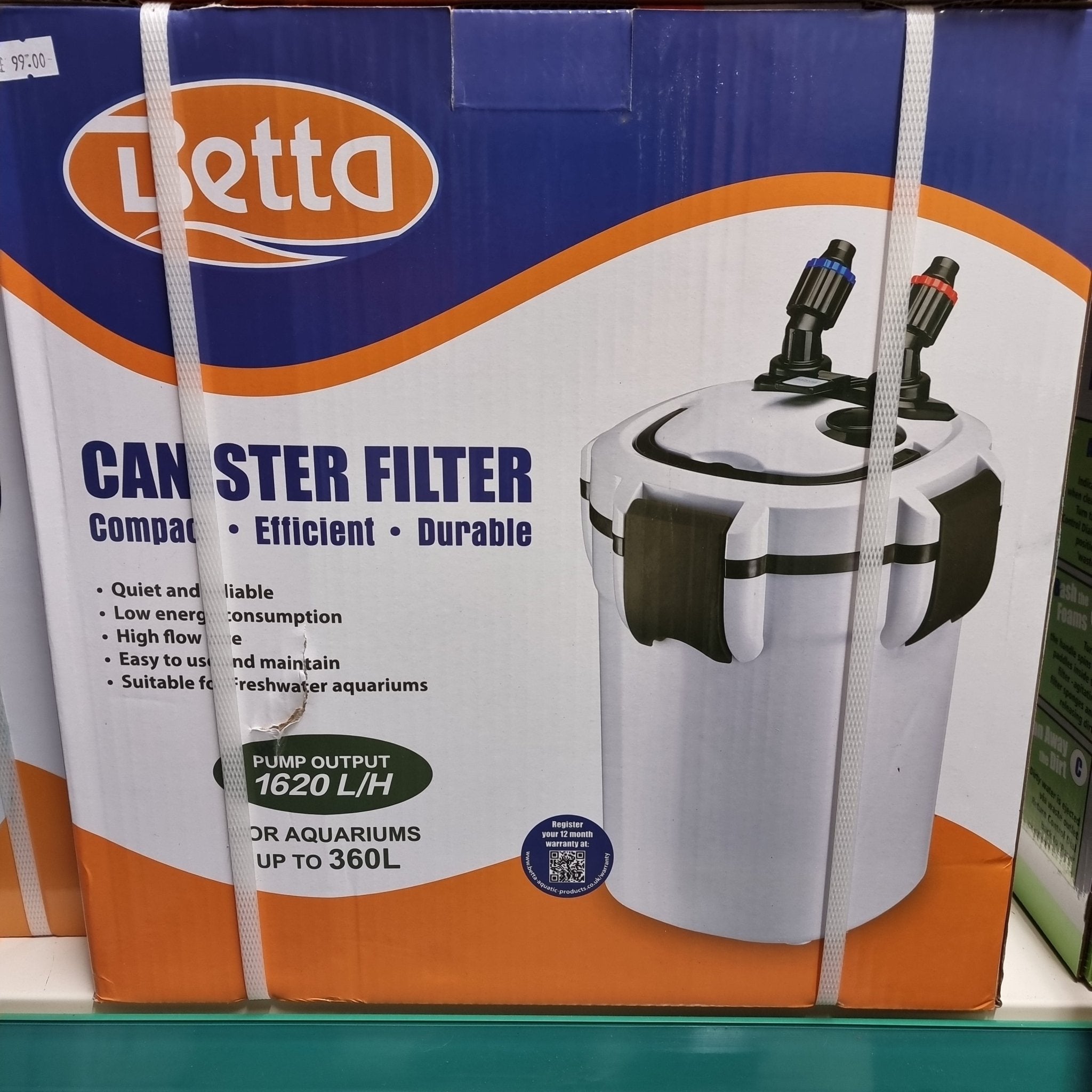Betta Canister Filter - Newlyn - pets - Betta - 5031799506393