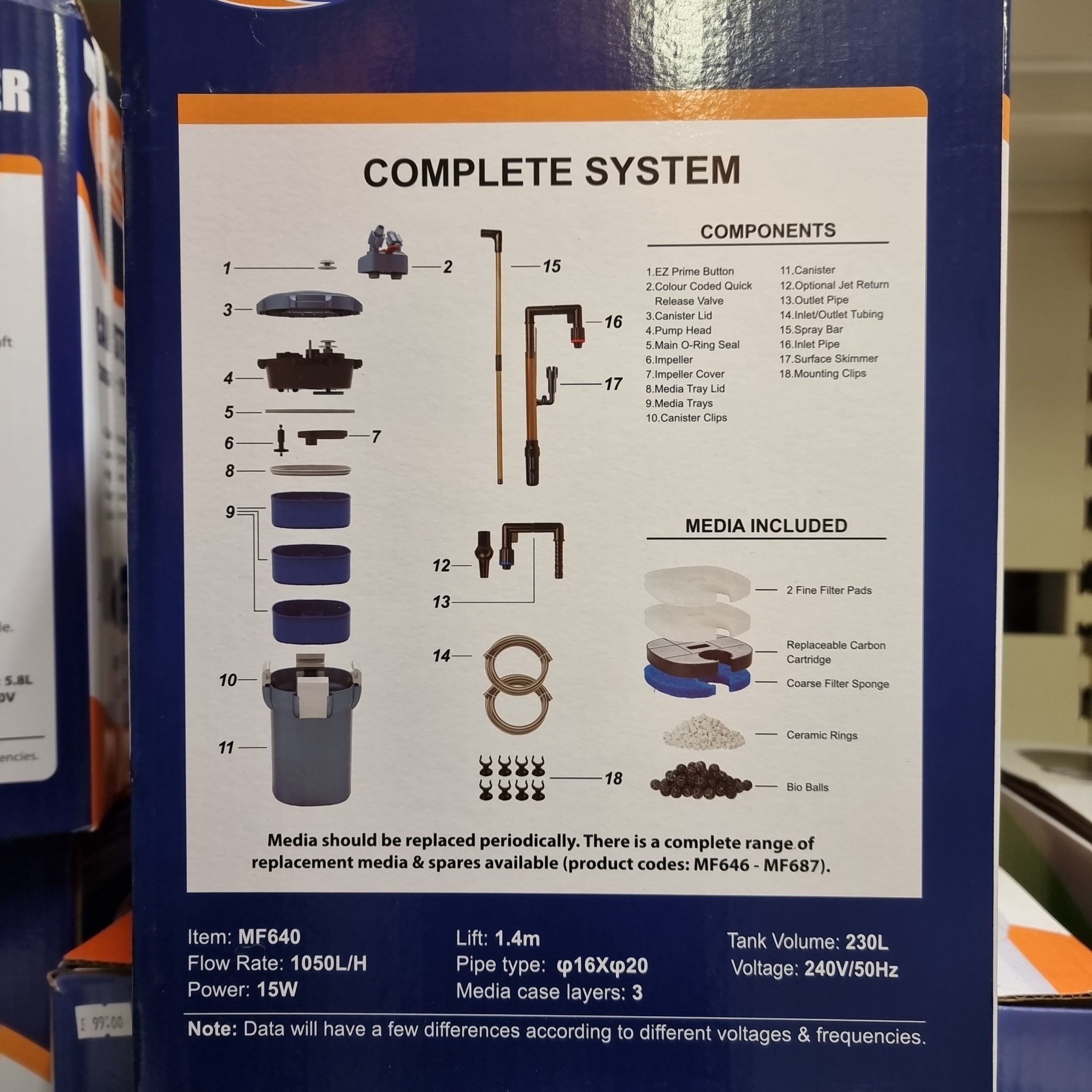 Betta Canister Filter - Newlyn - pets - Betta - 5031799506393