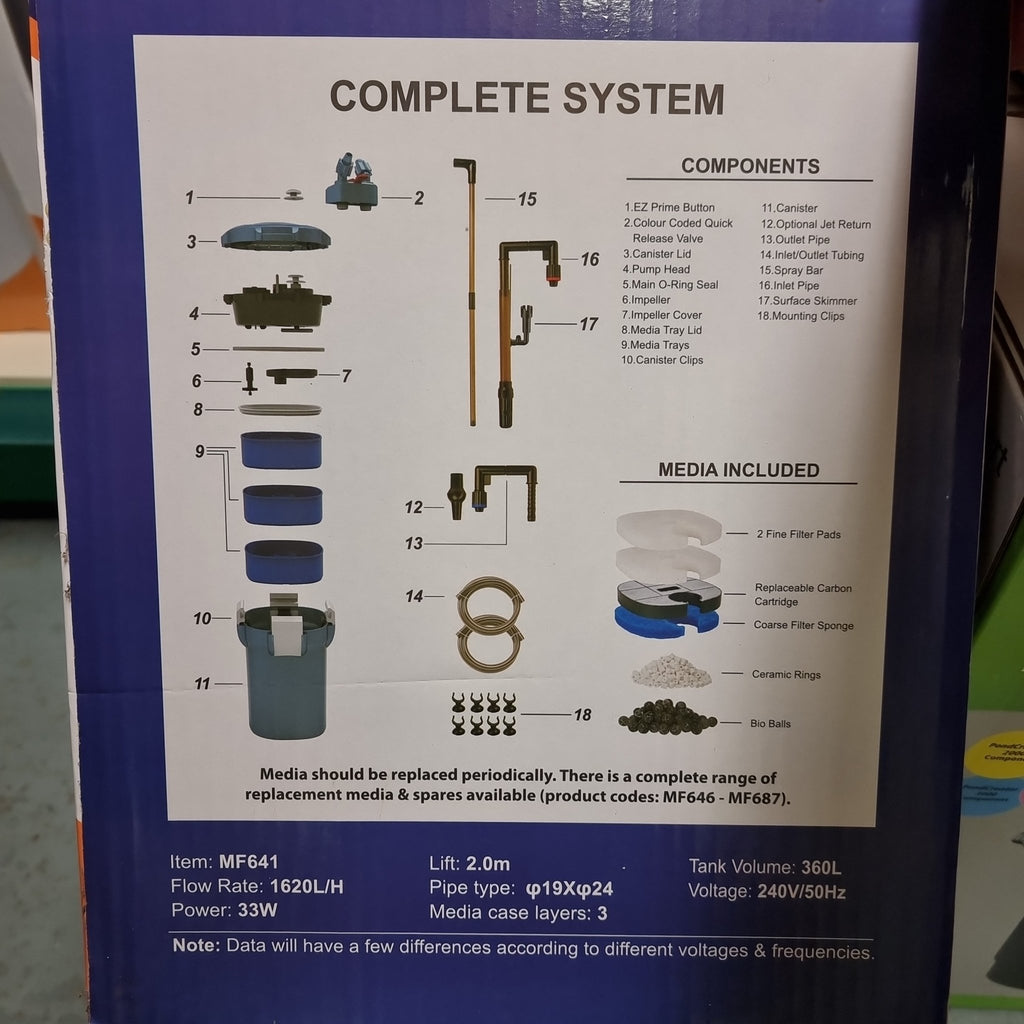 Betta Canister Filter - Newlyn - pets - Betta - 5031799506393