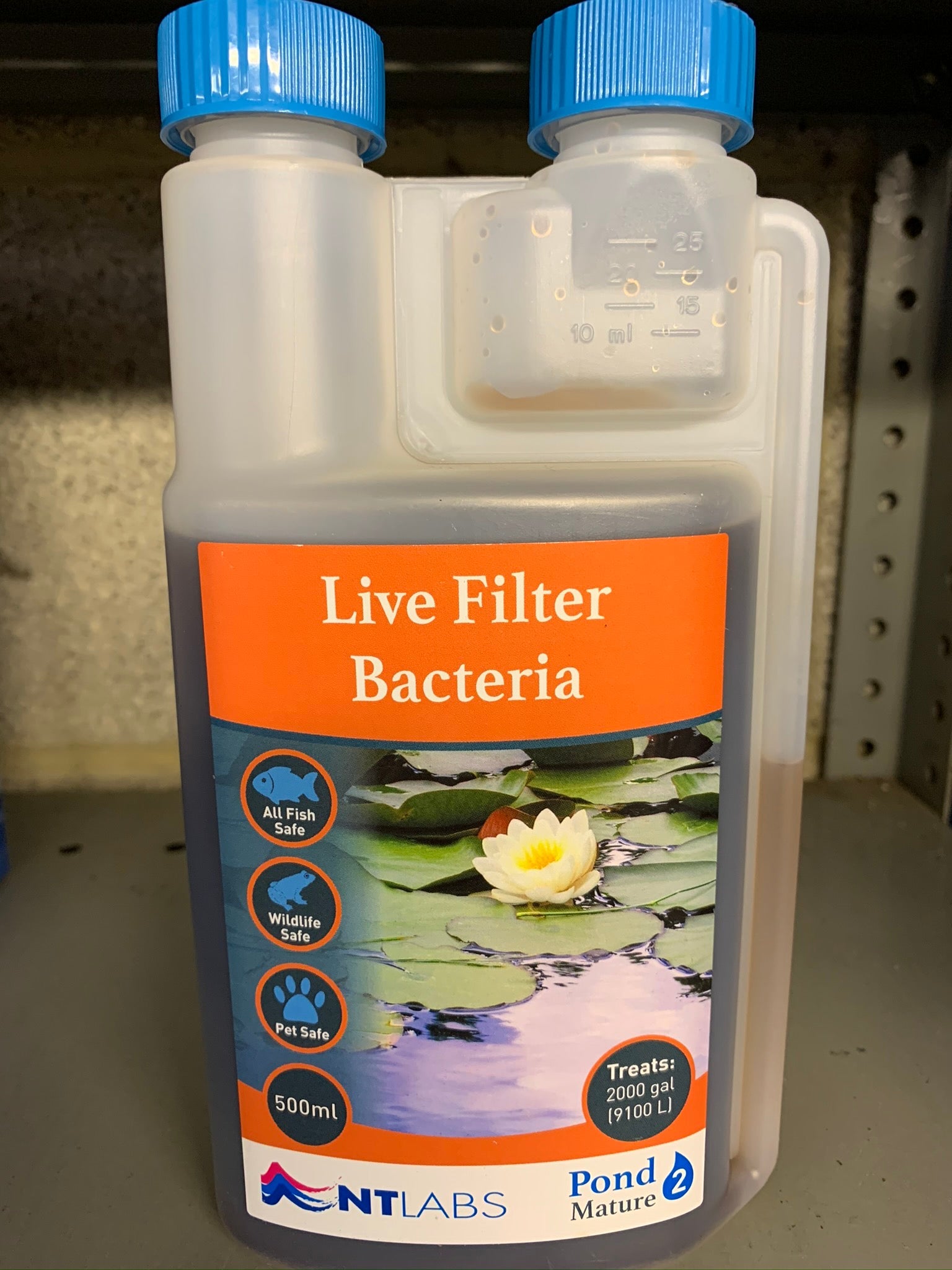 Live Filter Bacteria - Mature - Pond - Newlyn - pets - NT Labs - 733809003414