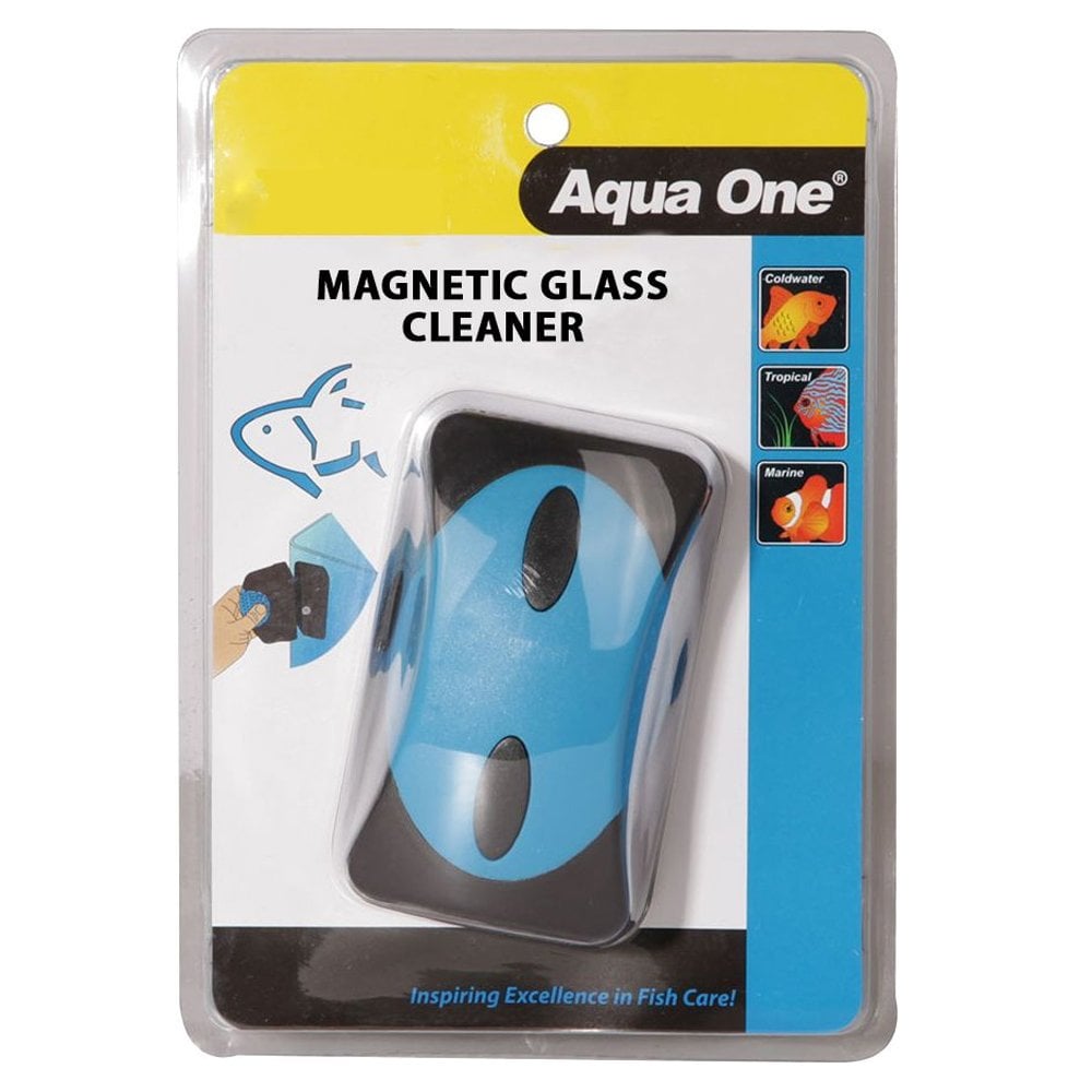 Aqua One Magnetic Glass Cleaner - Large
