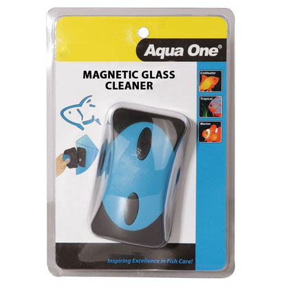 Aqua One Magnetic Glass Cleaner - Medium