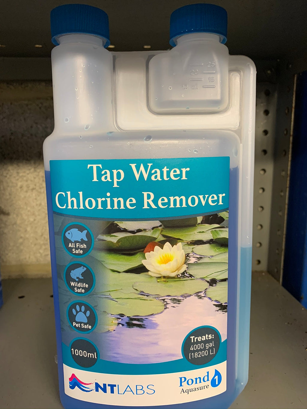 Tap Water Chlorine Remover (Conditioner) - AquaSure - Pond - Newlyn - pets - NT Labs - 733809000451